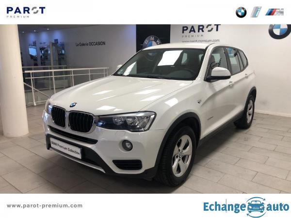 BMW X3 xDrive20d 190ch Executive