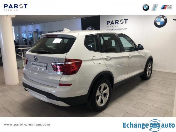 BMW X3 xDrive20d 190ch Executive