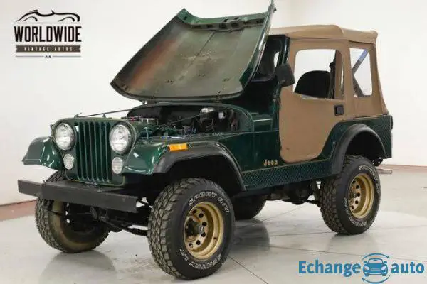 Jeep CJ Military 1982 prix tout compris