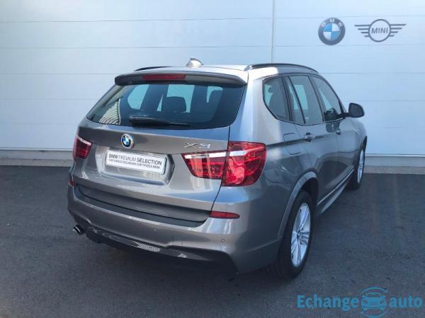 BMW X3 xDrive20dA 190ch M Sport