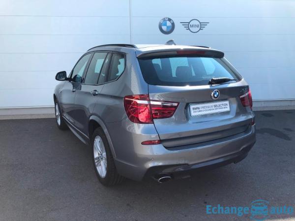 BMW X3 xDrive20dA 190ch M Sport