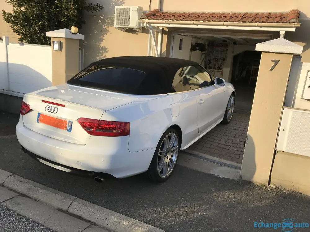 Audi a5 cabriolet s-line 3l v6 240 quattro