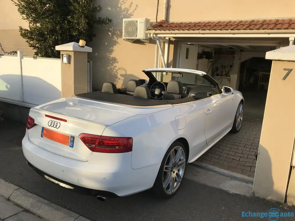 Audi a5 cabriolet s-line 3l v6 240 quattro