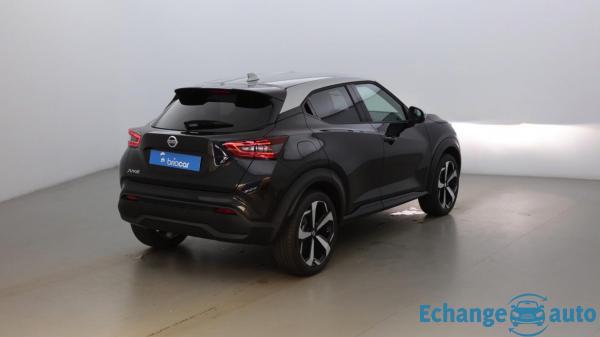 Nissan Juke 1.0 DIG-T 117ch Tekna suréquipé Noir/Toit gris perle