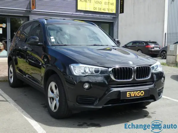BMW X3 (F25) 20d xDdrive 2.0 d 16V BVA8 190 cv Boîte auto