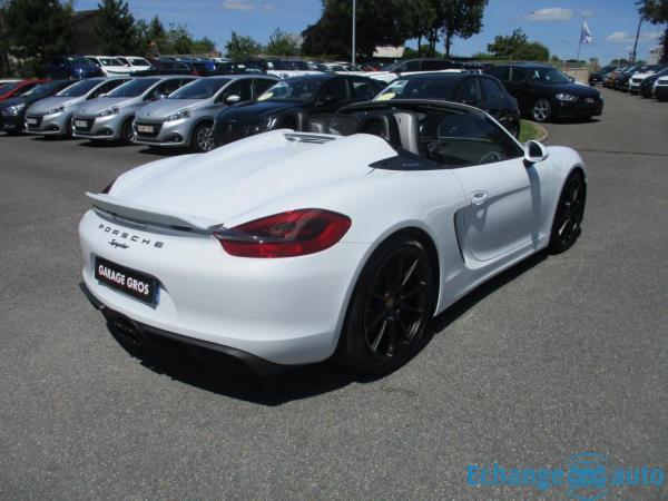 Porsche Boxster SPYDER 3.8i 375 ch