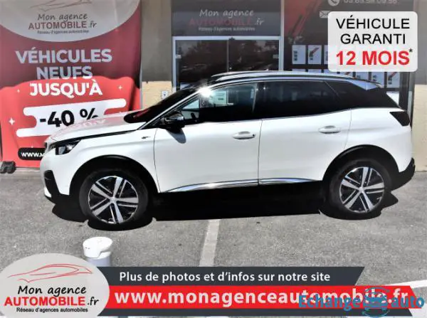 Peugeot 3008 GT 2.0 Blue HDI 180 Ch EAT8 /Toit Ouvrant/