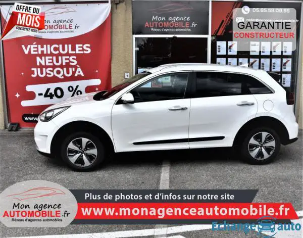Kia NIRO 1.6 GDi 105 Ch + Electrique 43.5 DCT6 ACTIVE PAC