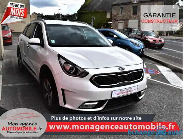 Kia NIRO 1.6 GDi 105 Ch + Electrique 43.5 DCT6 ACTIVE PAC