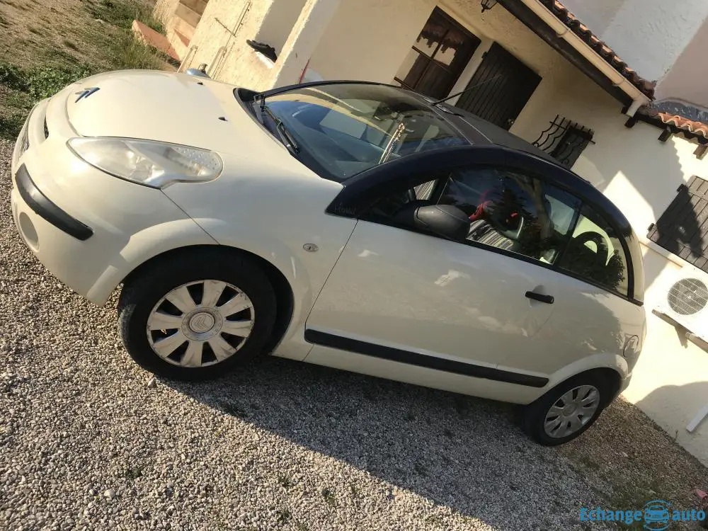 Citroën c3 pluriel beige cote Ouest