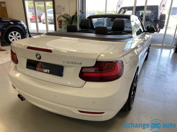 BMW 220 CABRIOLET LUXURY 2.0 190CV GARANTIE 3 MOIS