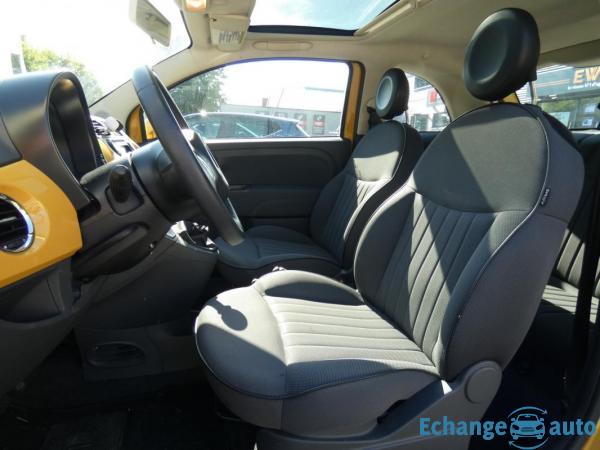 Fiat 500 1.2 8v 69 ch Lounge + TOIT PANO