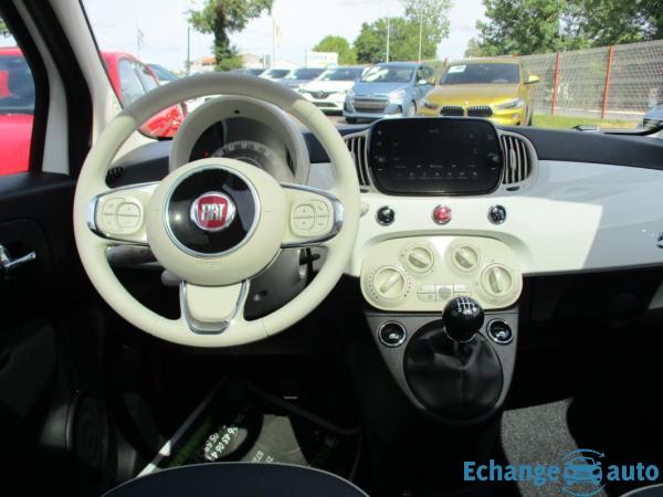 Fiat 500 SERIE 8 EURO 6D-TEMP 1.0 70 ch Hybride BSG S/S Lounge