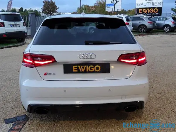 Audi RS3 Sportback 2.5 TFSi DSG7 QUATTRO 367 CH TOIT OUVRANT GPS