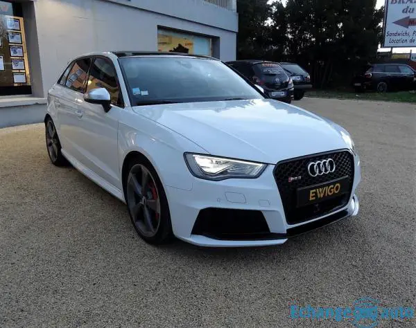 Audi RS3 Sportback 2.5 TFSi DSG7 QUATTRO 367 CH TOIT OUVRANT GPS