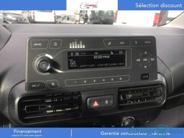 Peugeot Partner FGN PRO BLUEHDI 100 3 PL+CLIM REGUL