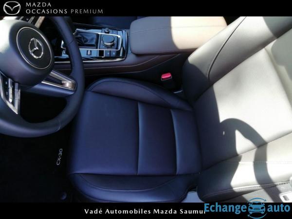 Mazda CX-30 2.0L SKYACTIV-X 180CH M HYBRID BA6 EXCLUSIVE CUIR NOIR
