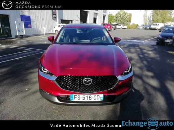 Mazda CX-30 2.0L SKYACTIV-X 180CH M HYBRID BA6 EXCLUSIVE CUIR NOIR