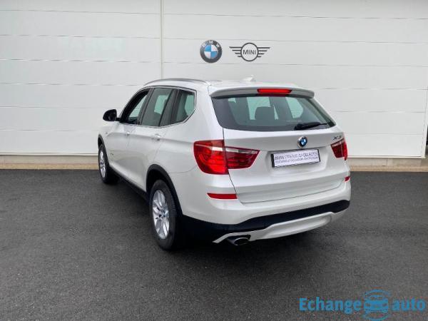 BMW X3 sDrive18dA 150ch Lounge Plus