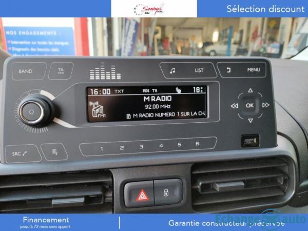Peugeot Partner FGN PRO PURETECH 110 CLIM+REGUL+2P
