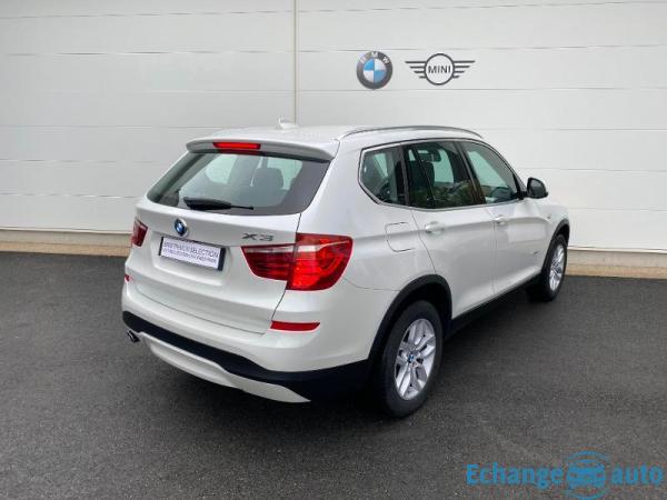 BMW X3 sDrive18dA 150ch Lounge Plus
