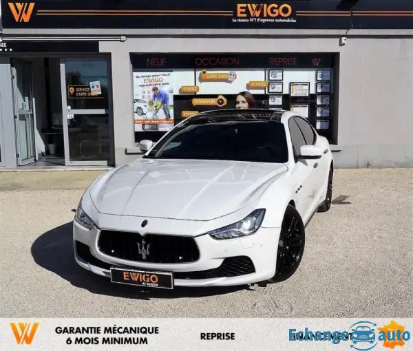 Maserati Ghibli 3.0 V6 410 CH S Q4 TOIT OUVRANT