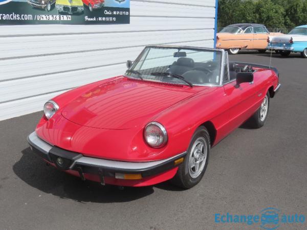ALFA-ROMEO SPIDER GRADUATE de 1987