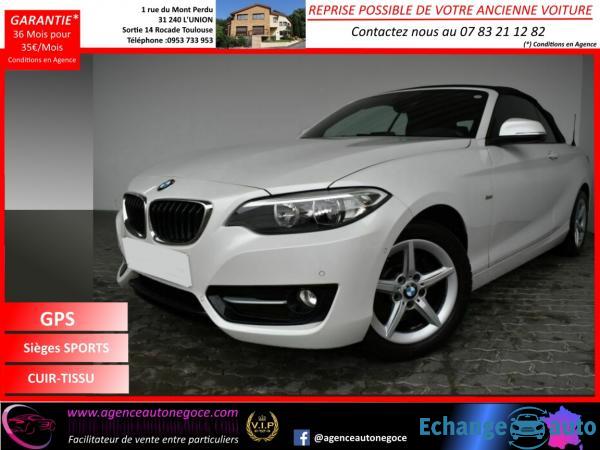 BMW SERIE 2 CABRIOLET F23 Cabriolet 220d 190 Sport