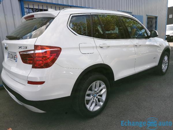 BMW X3 sDrive 18d 150ch executive A