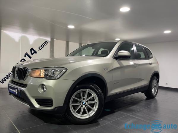 BMW X3 SDRIVE 18D BVA GPS CLIM 1MAIN 62870 KM!!!!!
