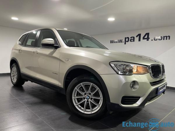 BMW X3 SDRIVE 18D BVA GPS CLIM 1MAIN 62870 KM!!!!!
