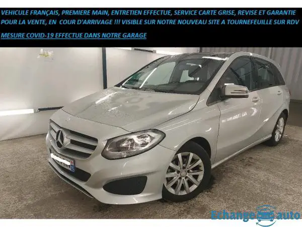 Mercedes Classe B 180 d Business 7G-DCT A TOIT OUVRANT