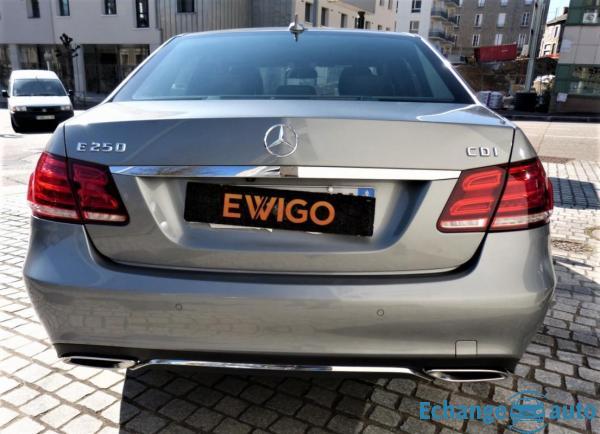 Mercedes Classe E (212) E250 2.1 CDI 16V BlueEfficiency 204CV Boîte Auto Avant garde