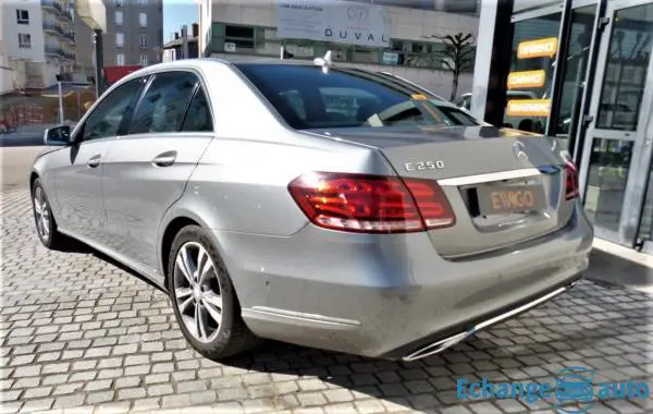 Mercedes Classe E (212) E250 2.1 CDI 16V BlueEfficiency 204CV Boîte Auto Avant garde