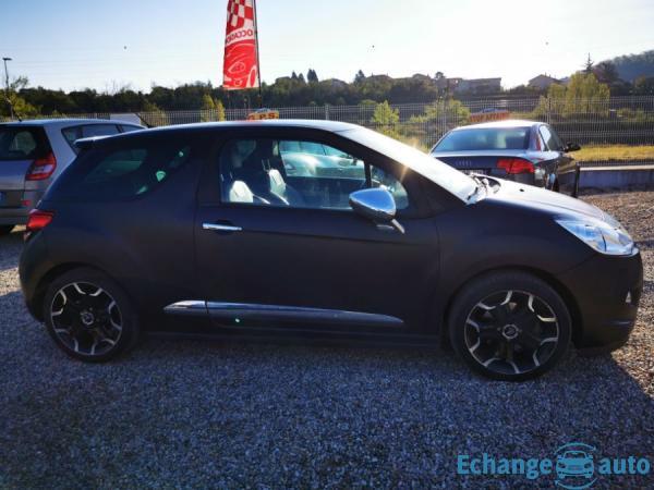 Citroën DS3 112 CV SPORT CHIC NOIR MAT SERIE LIMITé