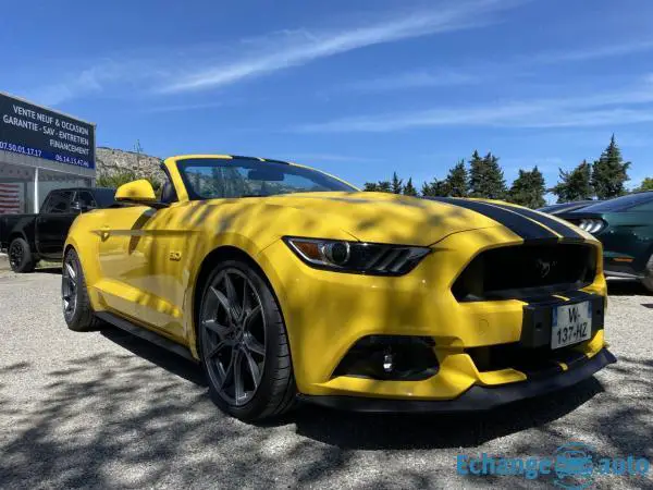 FORD MUSTANG CAB GT PREMIUM V8 5.0L 421ch 2017 MALUS INCLUS