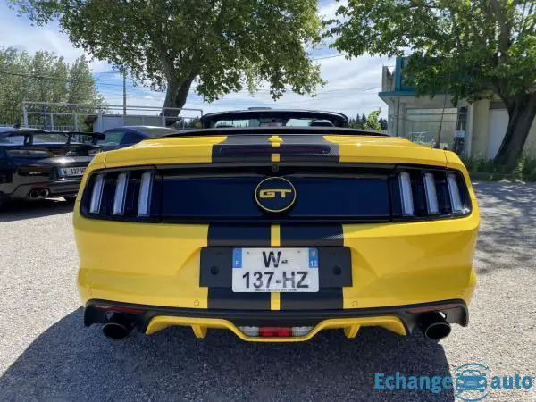 FORD MUSTANG CAB GT PREMIUM V8 5.0L 421ch 2017 MALUS INCLUS