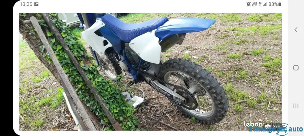 Moto cross yamaha 125yz