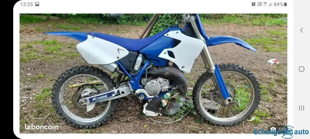 Moto cross yamaha 125yz
