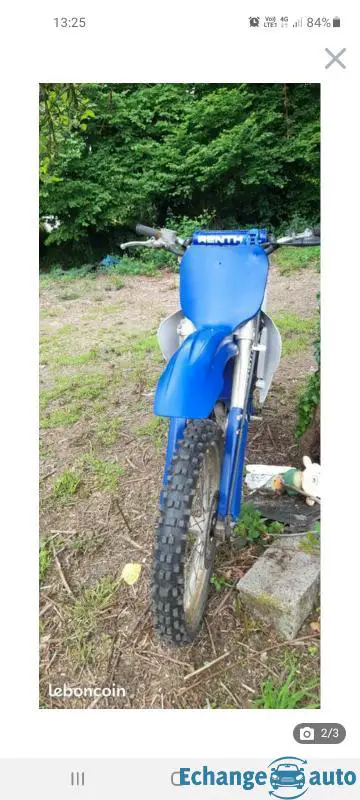 Moto cross yamaha 125yz