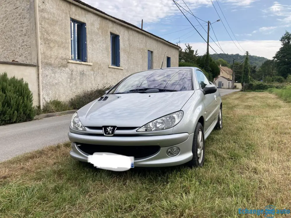 Peugeot 206cc décapotable
