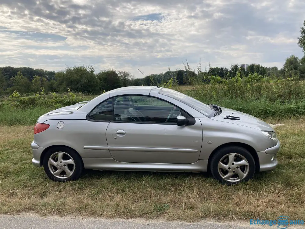 Peugeot 206cc décapotable