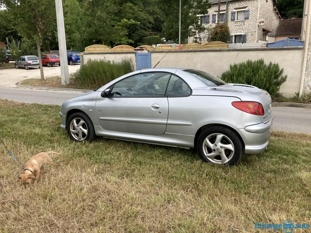 Peugeot 206cc décapotable