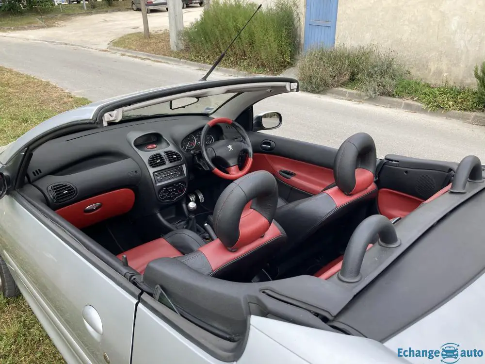 Peugeot 206cc décapotable