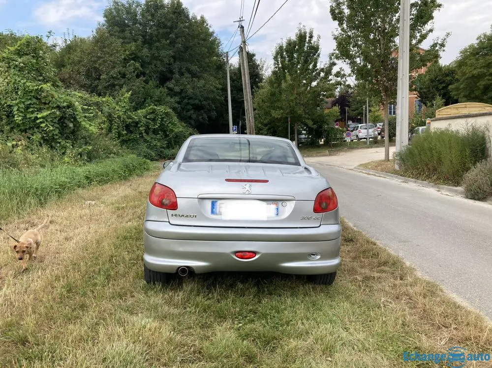 Peugeot 206cc décapotable