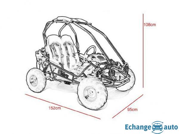 XTRM BUGGY 160CC Enfant 2 Places 4T