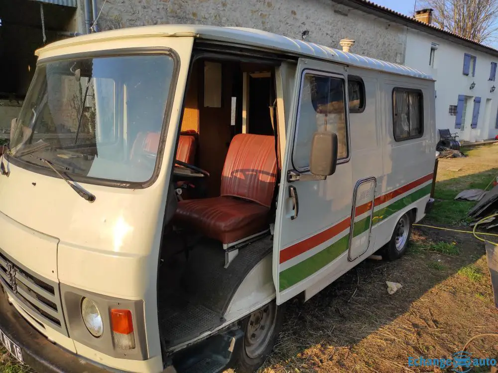 Camping Car peugeot j9