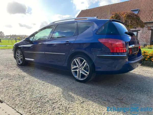 PEUGEOT 407 SW  V6 3.0I 211ch SPORT/CUIR/CLIM/PANO/REGUL/JA18/ADPBLTH/GPS/GAR6M