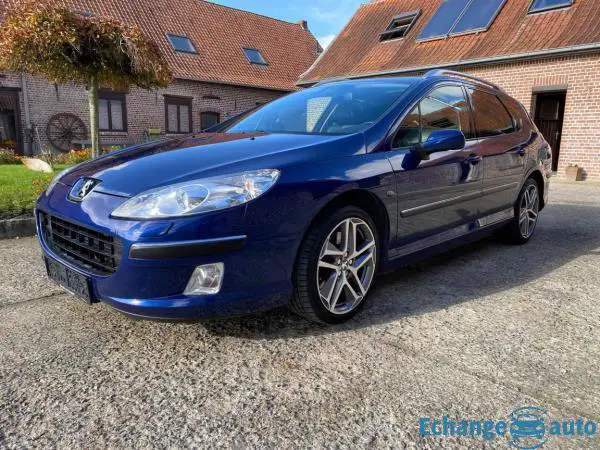 PEUGEOT 407 SW  V6 3.0I 211ch SPORT/CUIR/CLIM/PANO/REGUL/JA18/ADPBLTH/GPS/GAR6M