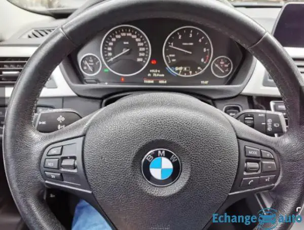 BMW SERIE 3 TOURING 318d 136ch CUIR/CLIM/PDC/GPS/ATTACHREM/BLTH/JA/FULLED/1MAIN/GAR12MOIS
